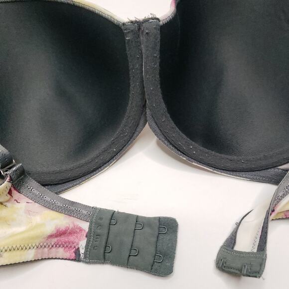 Soma Classic Allura Floral Printed Bra 32DD Underwire Foam Cups Full Coverage - Picture 5 of 7